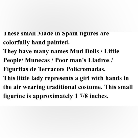 Horse couple Hand Painted Spanish Mud People - Picture 8 of 13